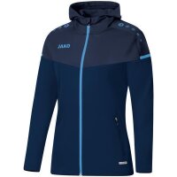 JAKO Kapuzenjacke Champ 2.0 34 Marine/Darkblue/Skyblue