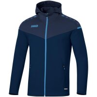 JAKO Kapuzenjacke Champ 2.0 3XL Marine/Darkblue/Skyblue