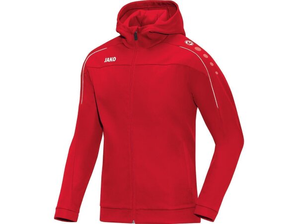 JAKO Kapuzenjacke Classico 164 Rot
