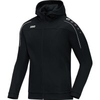 JAKO Kapuzenjacke Classico S Schwarz