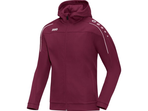 JAKO Kapuzenjacke Classico S Maroon