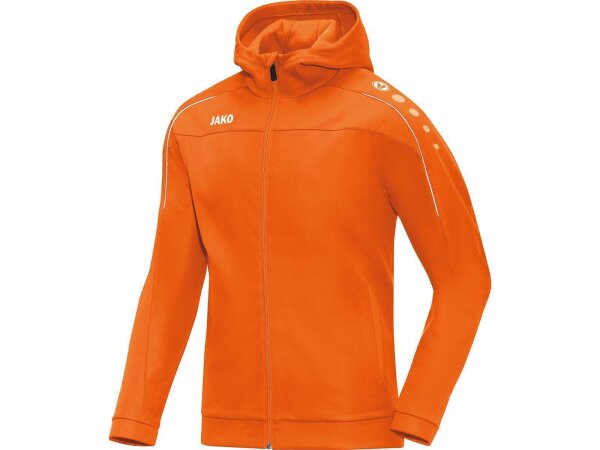 JAKO Kapuzenjacke Classico 34 Neonorange
