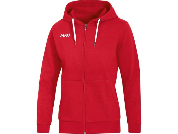 JAKO Kapuzenjacke Base 42 Rot