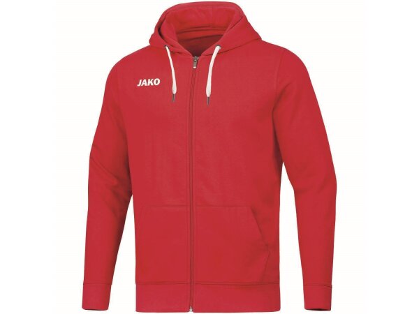 JAKO Kapuzenjacke Base 4XL Rot