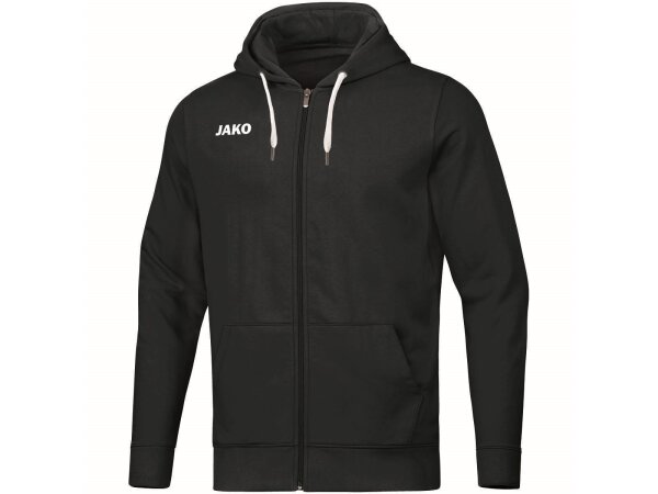 JAKO Kapuzenjacke Base 128 Schwarz