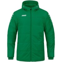 JAKO Coachjacke Team mit Kapuze L Sportgrün