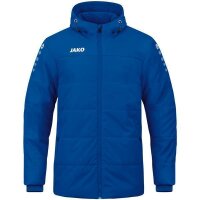 JAKO Coachjacke Team mit Kapuze 140 Royal