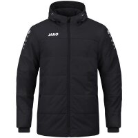 JAKO Coachjacke Team mit Kapuze 152 Schwarz