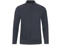 JAKO Fleecejacke S Anthrazit/Schwarz