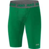 JAKO Short Tight Compression 2.0 M Sportgrün
