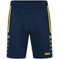 JAKO Trainingsshort Allround XXL Marine/Neongelb