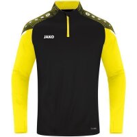 JAKO Ziptop Performance S Schwarz/Soft Yellow