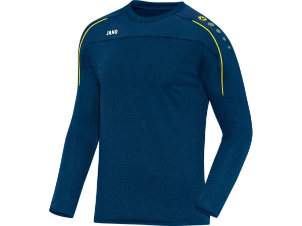 JAKO Sweat Classico 116 Nightblue/Citro