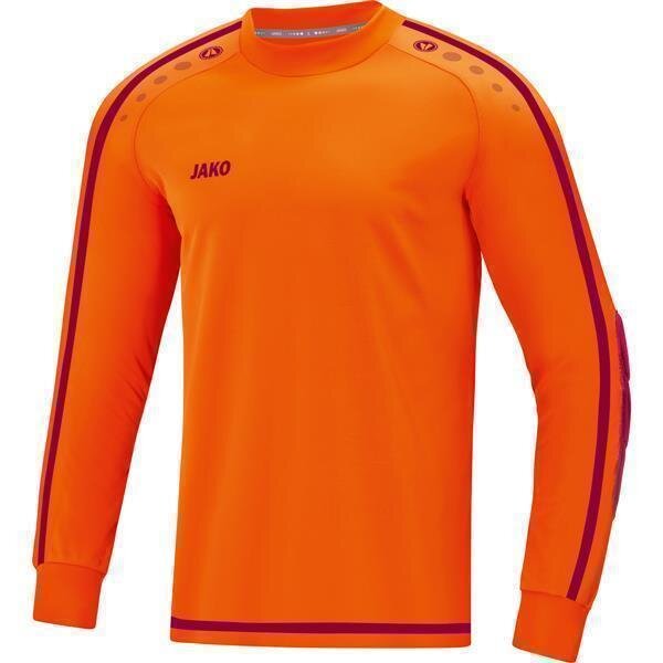 JAKO TW-Trikot Striker 2.0 Neonorange/Weinrot 152