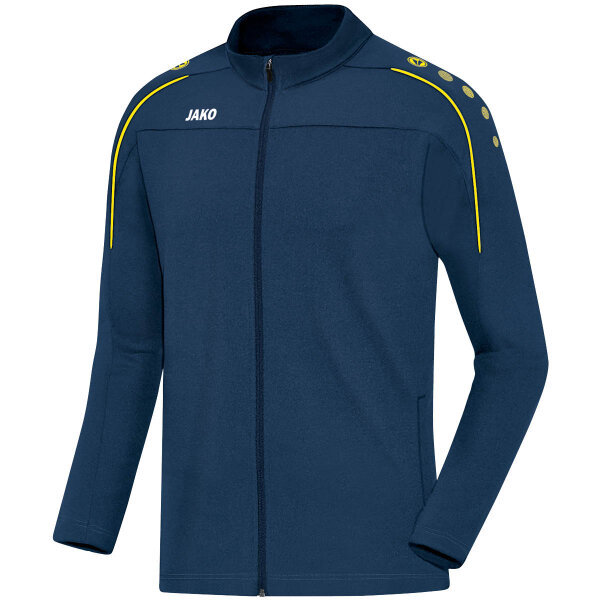 JAKO Freizeitjacke Classico 164 Nightblue/Citro
