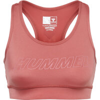 Hummel hmlTE TOLA SPORTS BRA WITHERED ROSE S