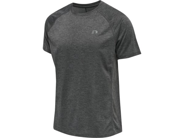Hummel MEN RUNNING T-SHIRT S/S FORGED IRON MELANGE 3XL