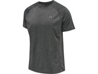 Hummel MEN RUNNING T-SHIRT S/S FORGED IRON MELANGE M