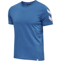 Hummel hmlLEGACY CHEVRON T-SHIRT DEEP WATER 2XS