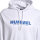 Hummel hmlLEGACY LOGO HOODIE WHITE/DEEP WATER 2XL