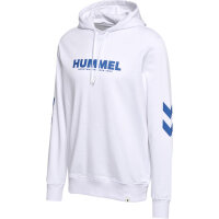 Hummel hmlLEGACY LOGO HOODIE WHITE/DEEP WATER M