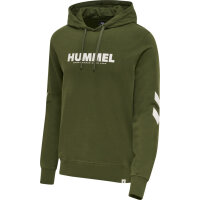 Hummel hmlLEGACY LOGO HOODIE RIFLE GREEN S