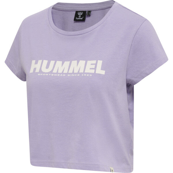 Hummel hmlLEGACY WOMAN CROPPED T-SHIRT HEIRLOOM LILAC L