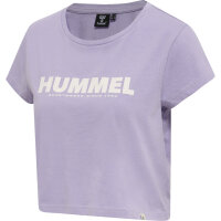 Hummel hmlLEGACY WOMAN CROPPED T-SHIRT HEIRLOOM LILAC XL
