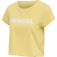 Hummel hmlLEGACY WOMAN CROPPED T-SHIRT GOLDEN HAZE M