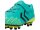 Hummel TOP STAR F.G. JR Fussballschuhe Scuba blue 27