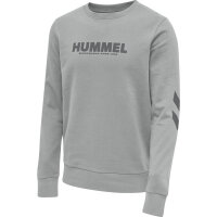 Hummel hmlLEGACY SWEATSHIRT GREY MELANGE 2XS