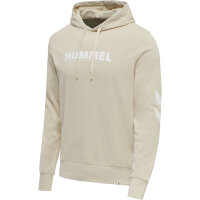 Hummel hmlLEGACY LOGO HOODIE PUMICE STONE M