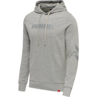 Hummel hmlLEGACY LOGO HOODIE GREY MELANGE L
