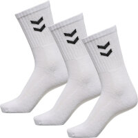 Hummel 3-Pack Basic Sock WHITE 41-45
