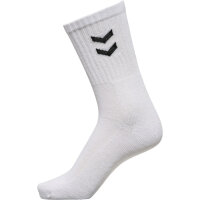 Hummel 3-Pack Basic Sock WHITE 41-45