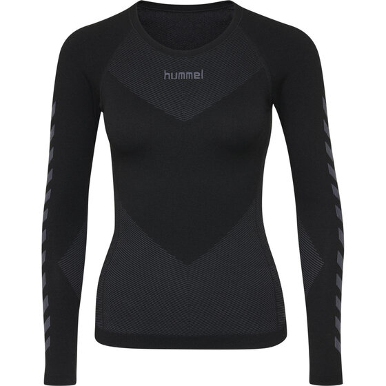 HUMMEL FIRST SEAMLESS JERSEY L/S WOMAN BLACK XS-S