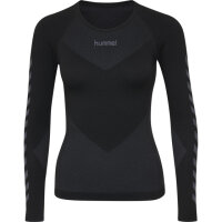 HUMMEL FIRST SEAMLESS JERSEY L/S WOMAN BLACK XS-S