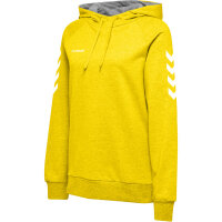 Hummel HMLGO COTTON HOODIE WOMAN - SPORTS YELLOW - S