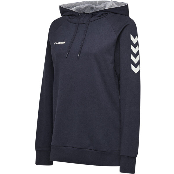 Hummel HMLGO COTTON HOODIE WOMAN - MARINE - S