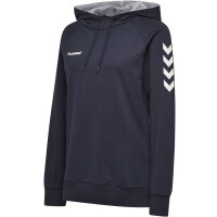 Hummel HMLGO COTTON HOODIE WOMAN - MARINE - XS