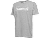 Hummel HMLGO KIDS COTTON LOGO T-SHIRT S/S GREY MELANGE 128