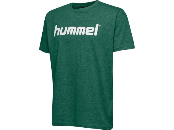 Hummel HMLGO KIDS COTTON LOGO T-SHIRT S/S EVERGREEN 152