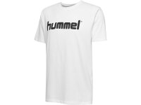 Hummel HMLGO KIDS COTTON LOGO T-SHIRT S/S WHITE 128