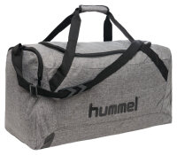 Hummel CORE SPORTS BAG - GREY MELANGE - M