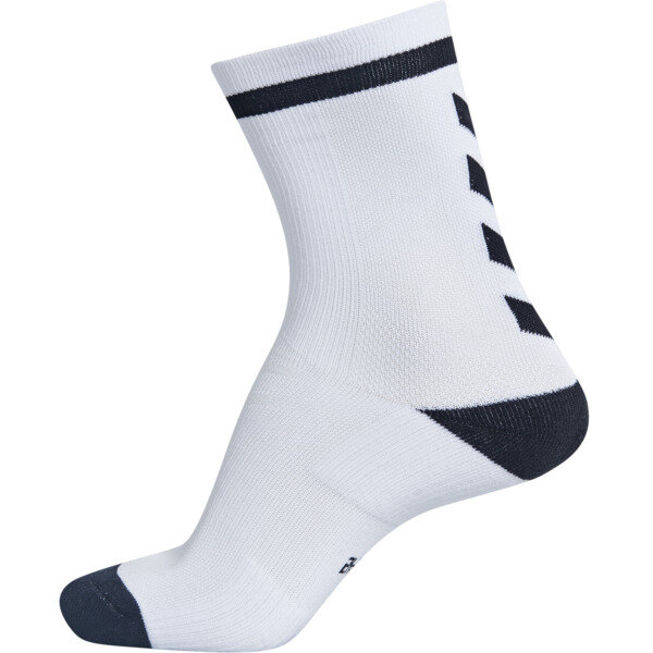 Hummel ELITE INDOOR SOCK LOW - WHITE/BLACK - 31/34
