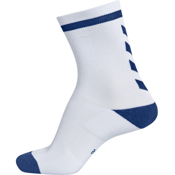 Hummel ELITE INDOOR SOCK LOW - WHITE/TRUE BLUE - 46/48