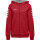 Hummel HMLGO COTTON ZIP HOODIE WOMAN - TRUE RED - L
