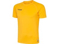 Hummel HML FIRST PERFORMANCE JERSEY S/S Gelb Größe S