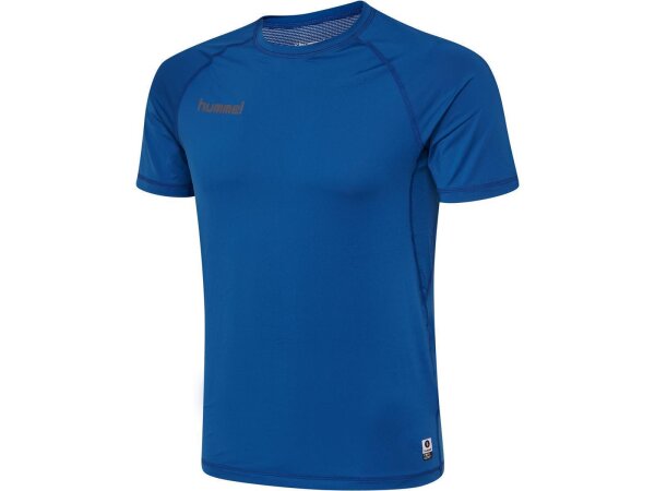 Hummel HML FIRST PERFORMANCE JERSEY S/S Blau Größe 2XL