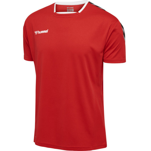 Hummel hmlAUTHENTIC KIDS POLY JERSEY S/S - TRUE RED - 152